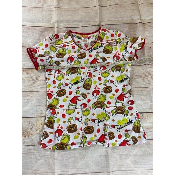 Dr Suess Women's Graphic Printed Nursing Scrubs - Small - Picture 6 of 9